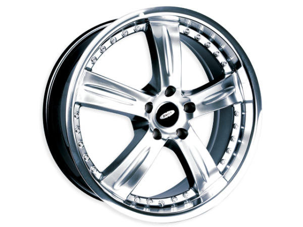 Buy Bazo B-41 20 X 8.5 5 X 114.3 Lip Machine Hyper Silver Wheel