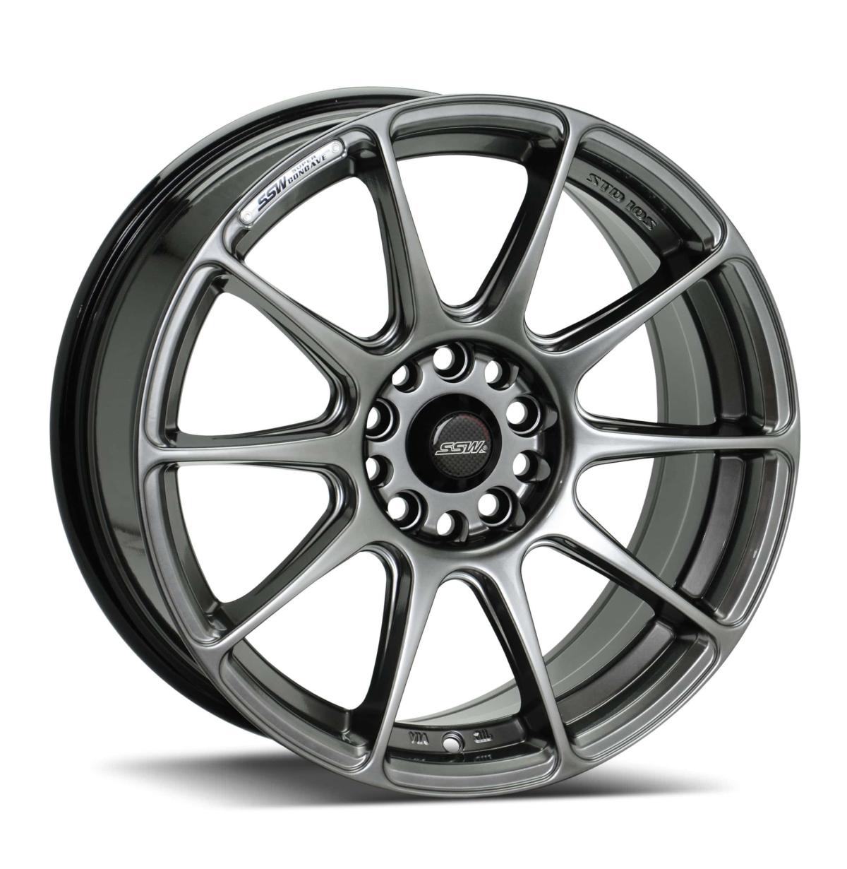 Buy Ssw Blade 17x7.5 5x112 Hyper Black Wheel