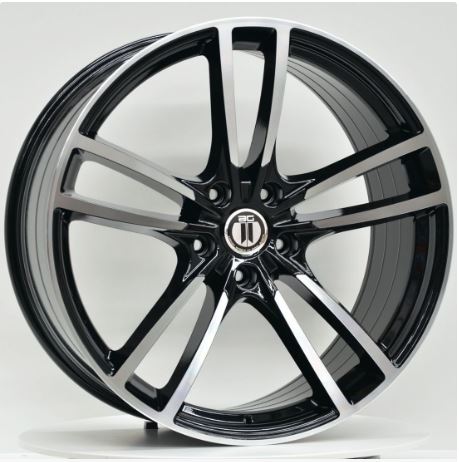 Buy Ag Ps Turb 22 X 10 5 X 130 Black Machined Wheel